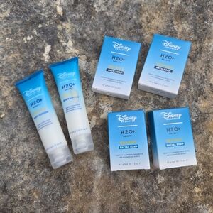 NWT Disney Resorts H2O+ Sea Salt Soap And Lotion Travel Size Set